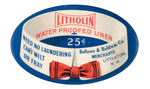 "LITHOLIN WATER PROOFED LINEN" MIRROR.