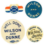 FOUR ITEMS FOR WILSON AND ILLINOIS GOVERNOR DUNNE.