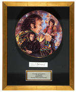 “NEIL DIAMOND” LIMITED EDITION PLATE/AUTOGRAPH DISPLAY.