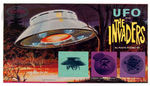 AURORA "UFO FROM THE INVADERS" BOXED MODEL KIT.