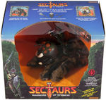 "SECTAURS" ACTION FIGURE & BOXED PUPPET FLYERS LOT.