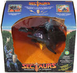 "SECTAURS" ACTION FIGURE & BOXED PUPPET FLYERS LOT.