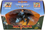 "SECTAURS" ACTION FIGURE & BOXED PUPPET FLYERS LOT.