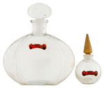 "NEW YORK WORLD'S FAIR 1939" PERFUME BOTTLE LOT.