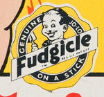 "POPEYE ON THE RADIO AFTER MAY 1ST FUDGICLE" 1938 PROMO SIGN.
