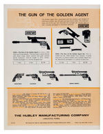 "HUBLEY" TOY GUNS CATALOG LOT.