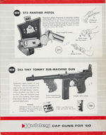 "HUBLEY" TOY GUNS CATALOG LOT.