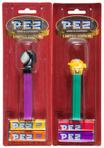 PSYCHEDELIC HAND AND FLOWER PEZ LIMITED EDITION RE-ISSUE DISPENSER LOT OF 11.