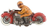 FISHER TIN LITHO WIND-UP MOTORCYCLE "GF207".