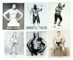 PROFESSIONAL WRESTLERS PHOTOS GROUP & POSTER.