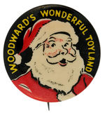 “WOODWARD’S WONDERFUL TOYLAND” RARE SANTA.