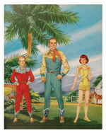 "GENE AUTRY AT MELODY RANCH CUT-OUT DOLLS."