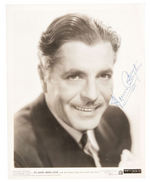 WARNER BAXTER SIGNED 1936 MOVIE PUBLICITY STILL.