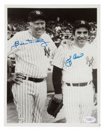 YOGI BERRA AND BILL DICKEY SIGNED PHOTO.