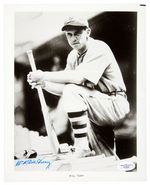 CARL HUBBELL SIGNED DISPLAY/BILL TERRY SIGNED PHOTO.