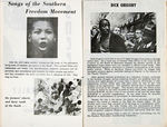 S.N.C.C. PLUS HARVARD CIVIL RIGHTS/DICK GREGORY & FREEDOM SINGERS TWO RARE BROCHURES.