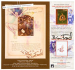 BRIAN FROUD "GOOD/BAD FAERIES" SIGNED & SKETCHED BOOK WITH EXTRAS.