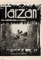 "EXHIBITORS HERALD" WITH GREAT EARLY TARZAN CONTENT.