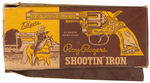 "ROY ROGERS SHOOTIN' IRON" KILGORE CAP PISTOL BOX.