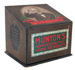 “MUNYON’S HOMOEOPATHIC HOME REMEDIES” COUNTER TOP DISPLAY.