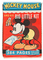 "MICKEY MOUSE AND HIS BIG LITTLE KIT" COMPLETE & UNUSED SET.