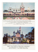 "DISNEYLAND" DONRUSS GUM CARD SET.