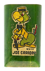 "JOE CARIOCA" RARE SHAPE CATALIN PLASTIC PENCIL SHARPENER.