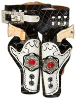 “RAWHIDE” BOXED GUN AND HOLSTER SET.