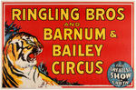 "RINGLING BROS. AND BARNUM & BAILEY CIRCUS" TIGER POSTER.