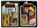 "STAR WARS: RETURN OF THE JEDI"/"EMPIRE STRIKES BACK" CARDED ACTION FIGURE LOT.