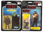 "STAR WARS: RETURN OF THE JEDI"/"EMPIRE STRIKES BACK" CARDED ACTION FIGURE LOT.