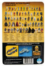 "STAR WARS: RETURN OF THE JEDI"/"EMPIRE STRIKES BACK" CARDED ACTION FIGURE LOT.