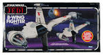 "STAR WARS: RETURN OF THE JEDI - B-WING FIGHTER" & CARDED "B-WING PILOT" ACTION FIGURE PAIR.