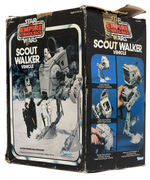 "STAR WARS - SCOUT WALKER VEHICLE" BOXED AT-ST PAIR.