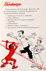 "THE ROPES AT DISNEYS" 1943 STUDIO EMPLOYEE HANDBOOK.
