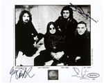 BLACK SABBATH SIGNED PUBLICITY PHOTO.