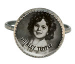 "SHIRLEY TEMPLE" RARE REAL PHOTO RING C. 1935.