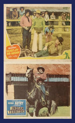 GENE AUTRY MOVIE LOBBY CARDS.