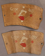 GENE AUTRY WRIST CUFFS.