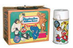 "RINGLING BROS. AND BARNUM & BAILEY CIRCUS" VINYL LUNCHBOX AND THERMOS.