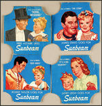 "SUNBEAM" MOVIE STAR BREAD END LABELS.