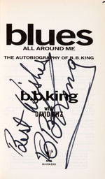 BLUES LEGEND B.B. KING SIGNED BOOK.