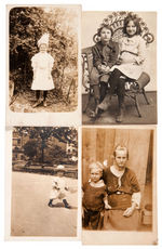 CHILDREN IN VARIOUS ACTIVITIES LOT OF 20 REAL PHOTO POSTCARDS.