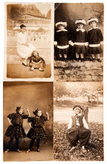 CHILDREN IN VARIOUS ACTIVITIES LOT OF 20 REAL PHOTO POSTCARDS.