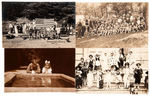 CHILDREN IN VARIOUS ACTIVITIES LOT OF 20 REAL PHOTO POSTCARDS.