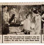 "TARZAN AND HIS MATE" PREMIUM PAPER FILM FOR CARDBOARD THEATER.