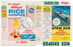 "KELLOGG'S RICE KRISPIES/FREE! ATOM SUB" BOX FLAT.