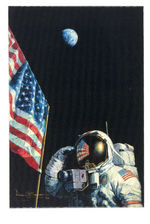 ASTRONAUT ALAN BEAN SIGNED “AN AMERICAN SUCCESS STORY” GICLEE CANVAS LIMITED EDITION PRINT.