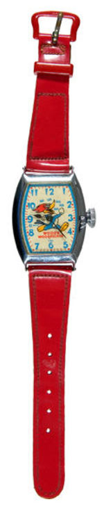 "WOODY WOODPECKER" INGRAHAM WATCH.