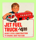 "TEXACO TRUCK" OFFER SIGN.